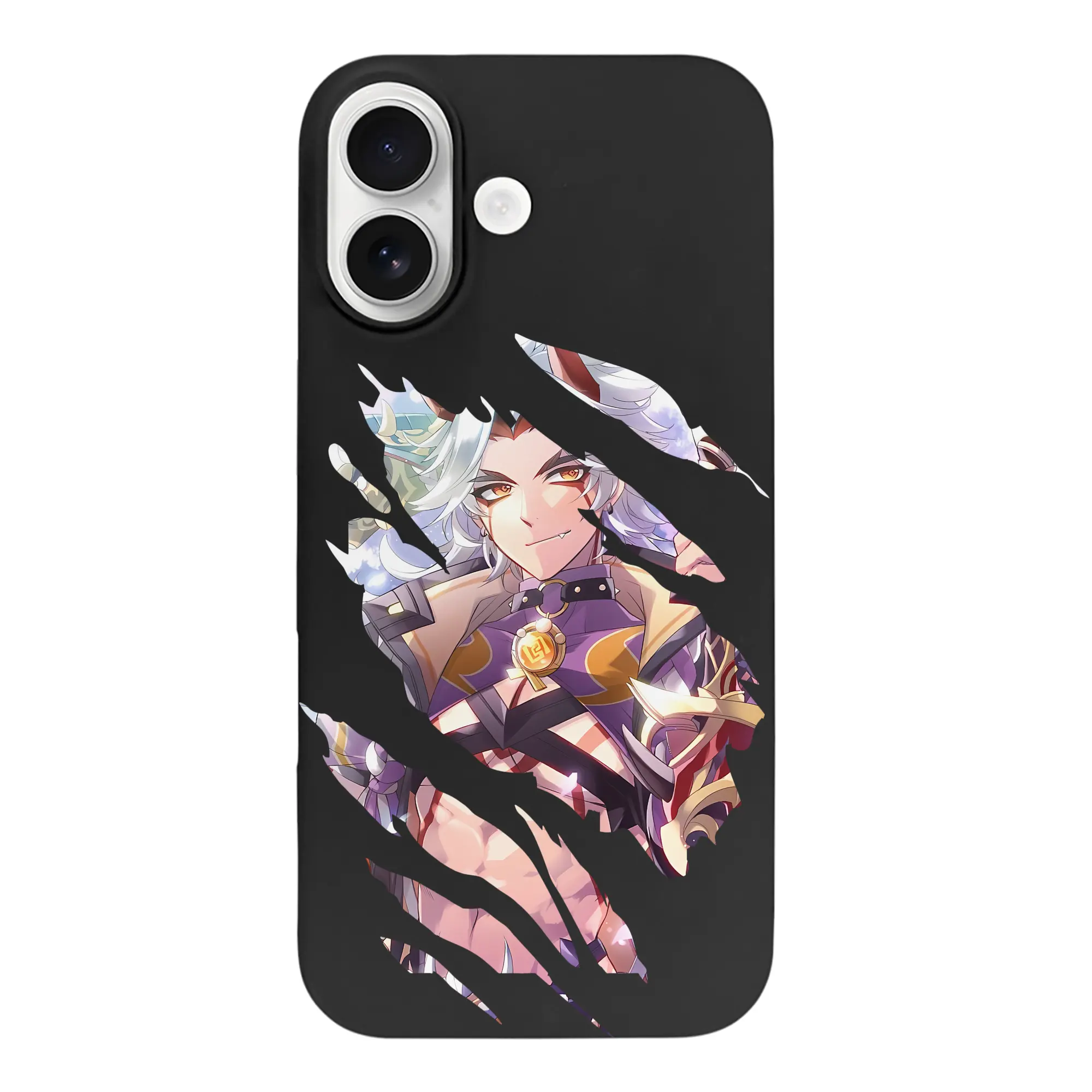 原 神 グッズ 荒瀧 一 斗 - iPhone 17 シリーズ シリコンケース 薄型 耐衝撃 指紋防止 ソフトタッチカバー 精密フィット 傷防止 保護ケース iPhone 17/17 Air/17 Pro/17 Pro Max 対応